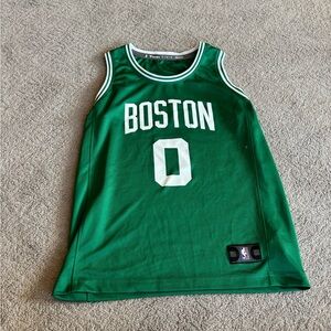 Green Boston Basketball Jersey Jason Tatum YL